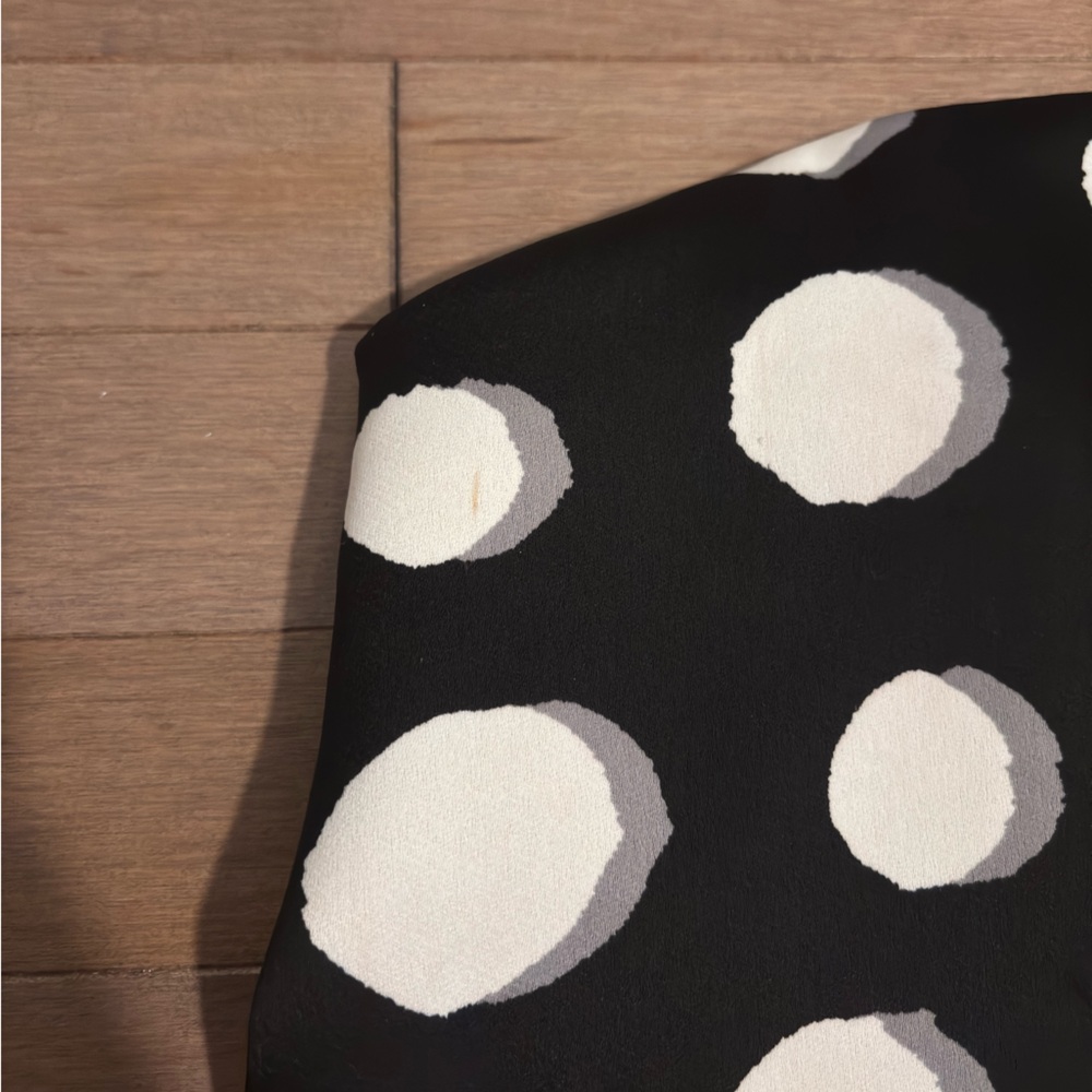 Keepsake the label polka dot strapless mini dress small black white grey - Picture 10 of 10